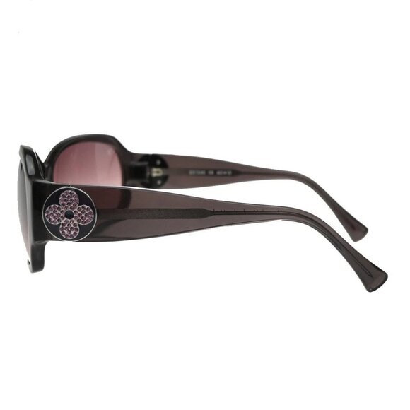 LOUIS VUITTON Sunglasses Eye Wear Metal Plastic BK Purplel Italy Z0134E 38TA238 main image 10